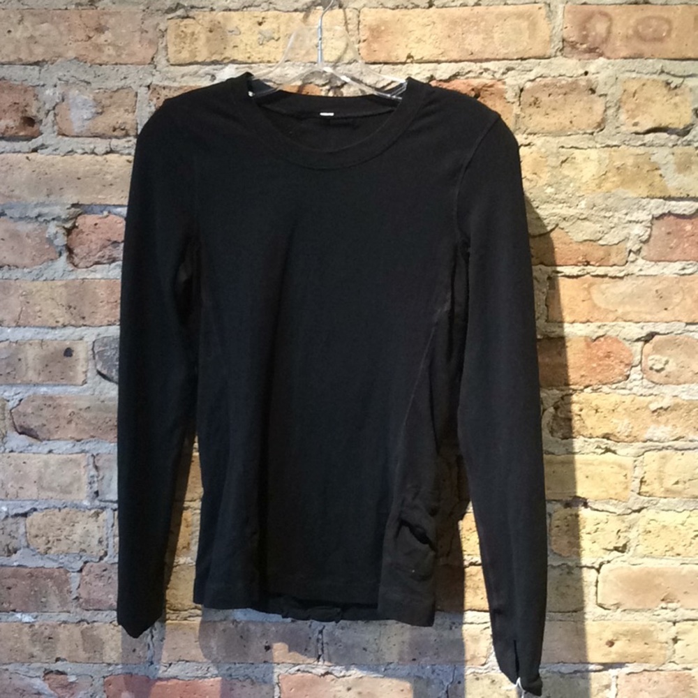 Lululemon black long sleeve size 6, 56467